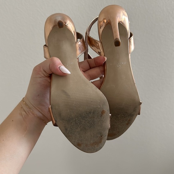 Steve Madden Stiletto Heels Rose Gold - Picture 4 of 4